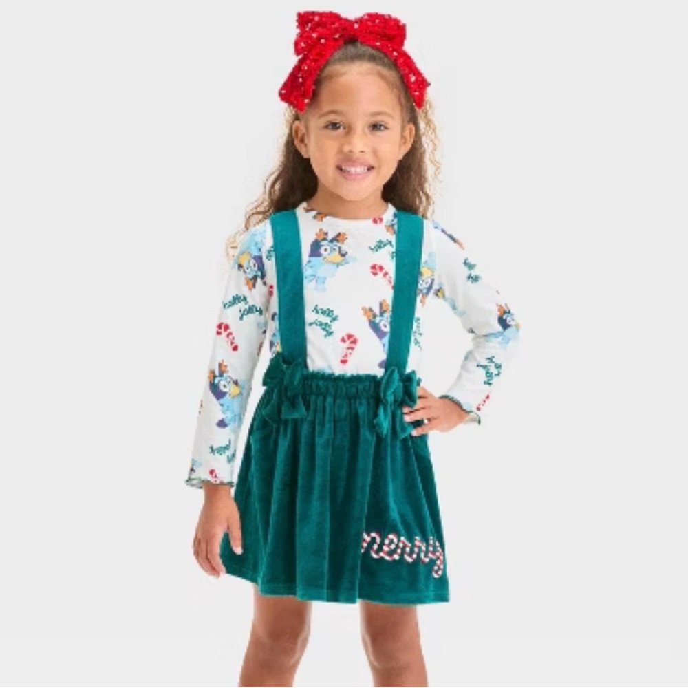 Infant Bluey Christmas Jumper Set 12M